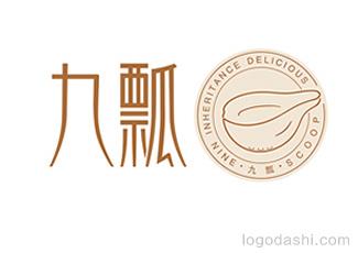 九瓢标志标志logo设计，品牌vi设计