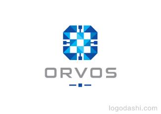 orvos标志logo设计，品牌vi设计