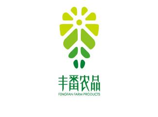 丰番农品标志logo设计，品牌vi设计