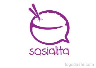 Sosialita饭馆标志logo设计，品牌vi设计