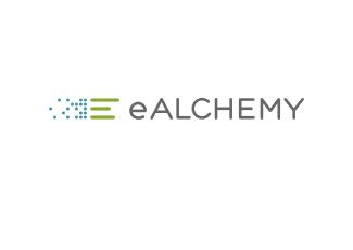 eALCHEMY标志logo设计，品牌vi设计