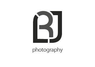 LRJ摄影标志标志logo设计，品牌vi设计