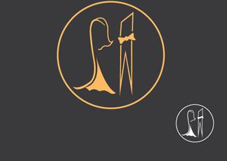 SW婚礼logo标志logo设计，品牌vi设计