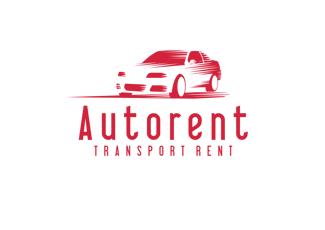 Autorent汽车租赁标志logo设计，品牌vi设计