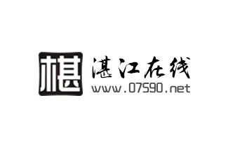 湛江在线logo标志logo设计，品牌vi设计