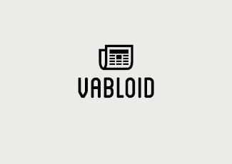 VABLOID标志logo设计，品牌vi设计