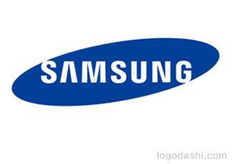 SAMSUNG三星logo标志logo设计，品牌vi设计