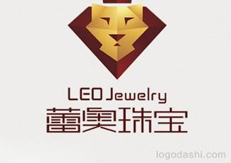 蕾奥珠宝商标标志logo设计，品牌vi设计