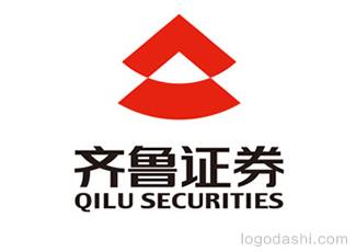 齐鲁证券标志logo设计，品牌vi设计