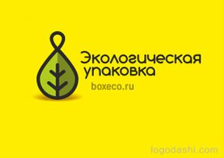 生态包装标志logo设计，品牌vi设计