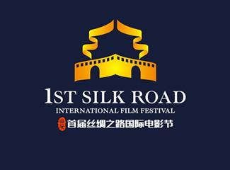 丝绸之路电影节标识标志logo设计，品牌vi设计