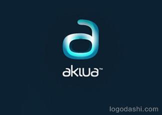 aklua标志logo设计，品牌vi设计