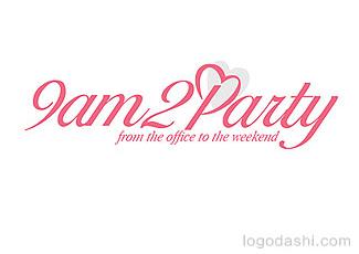 9am2paity女装标志logo设计，品牌vi设计