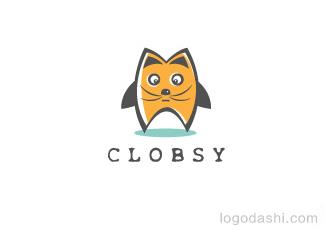 CLOBSY宠物店标志标志logo设计，品牌vi设计