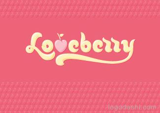 Loveberry标志logo设计，品牌vi设计